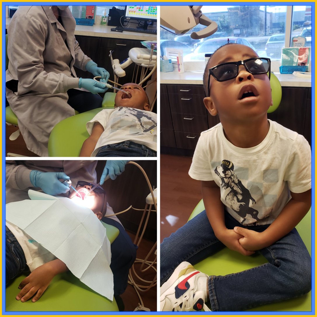 Happy National Children’s Dental Health Month! Let’s&nbsp;Brush!🪥🦷😁💪🏾