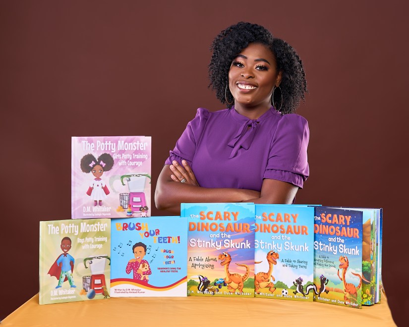 Author D.M. Whitaker (Da'Quisha Whitaker) and Children's Books